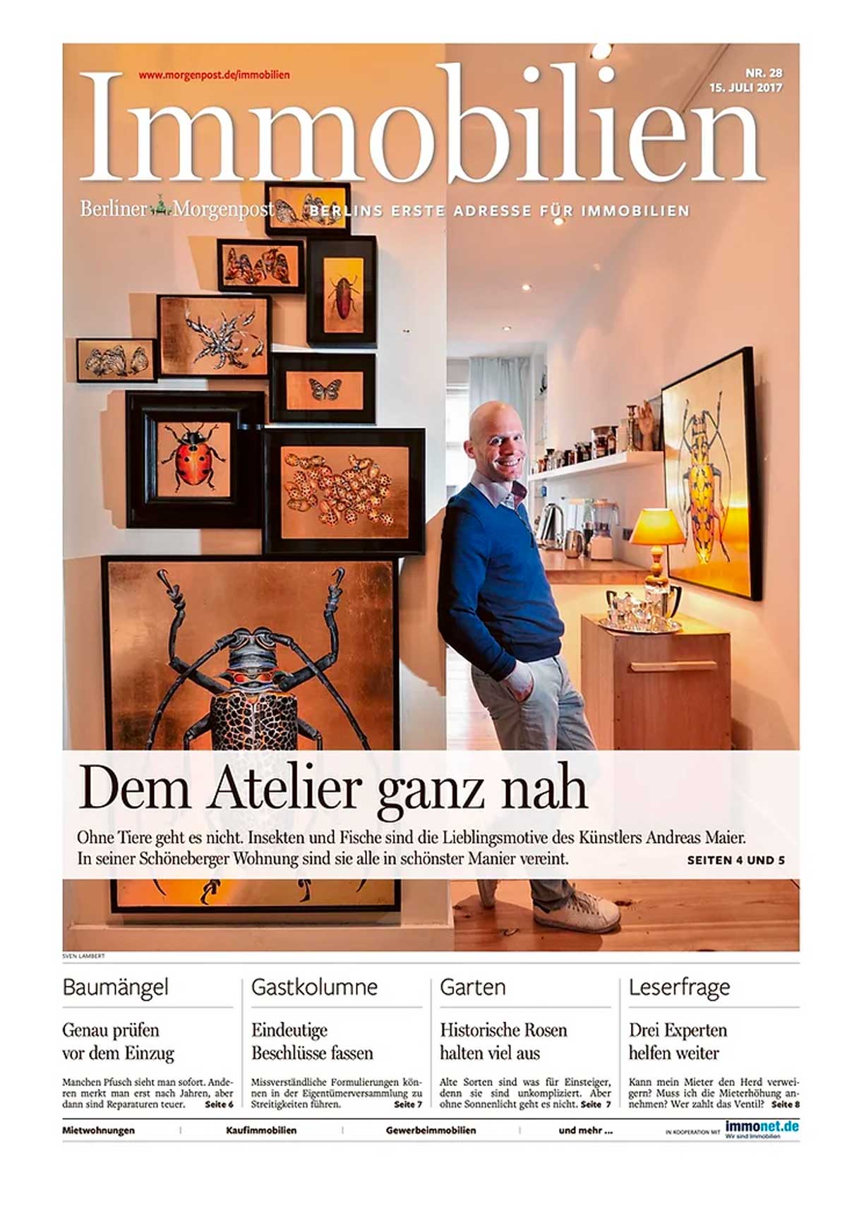 Berliner Morgenpost, Immobilien, Ausgabe, Juli 2017